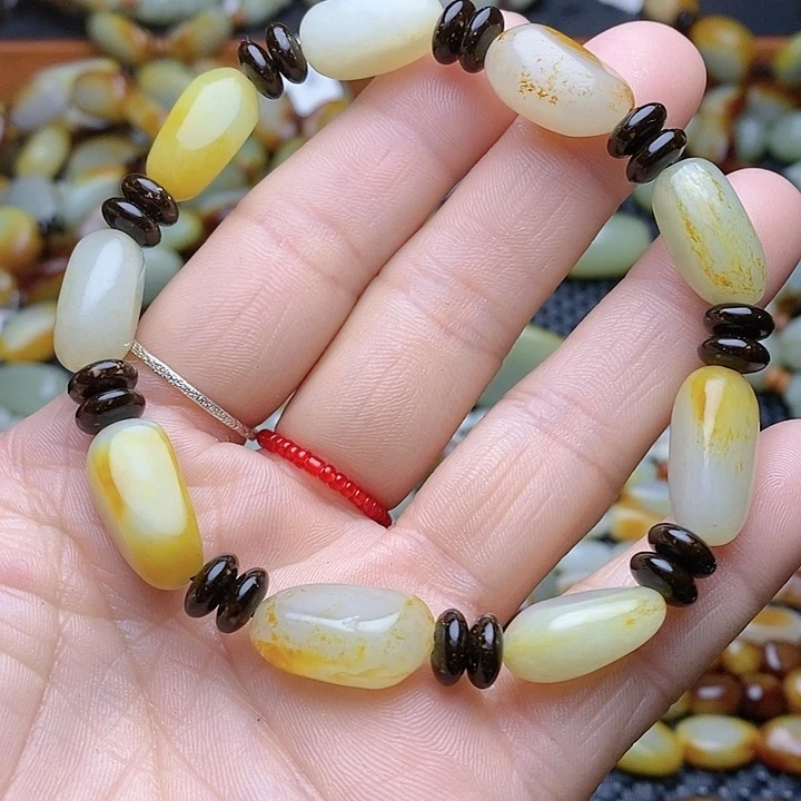 和田玉手链未镶嵌