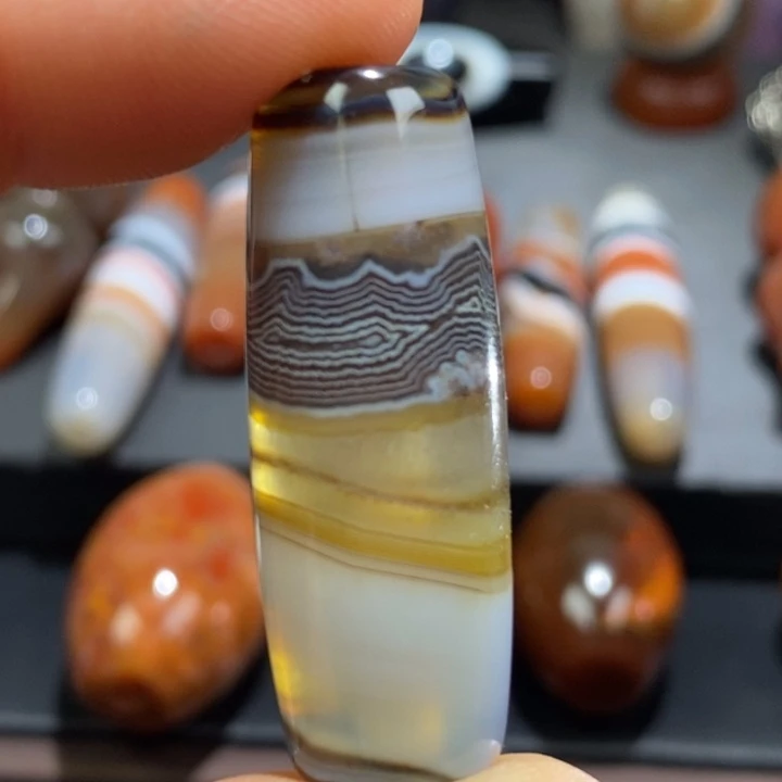 玛瑙/玉髓未镶嵌挂件