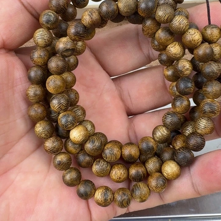 手串沉香香*乌身手串15克加