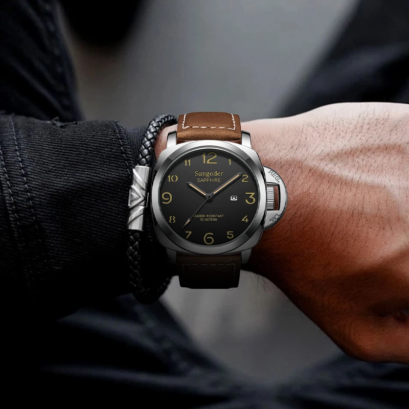 【IDD表行】Sungoder 胖大海系列 经典气质时尚潮流男士腕表