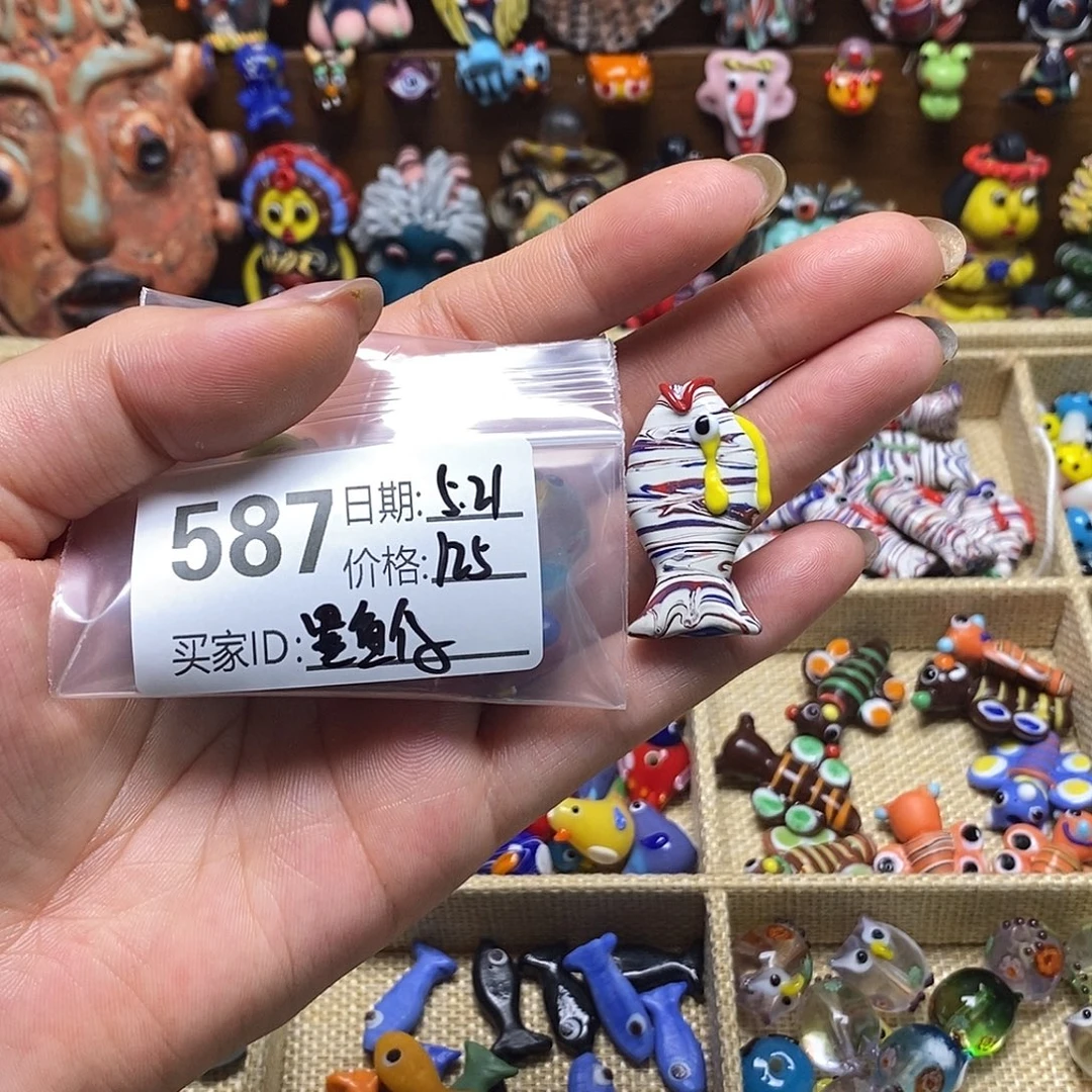 玻璃烧造琉璃配珠587