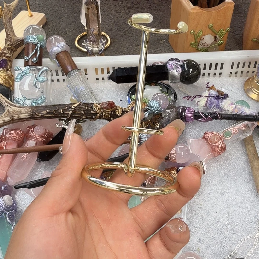 烟晶手链未镶嵌B****金