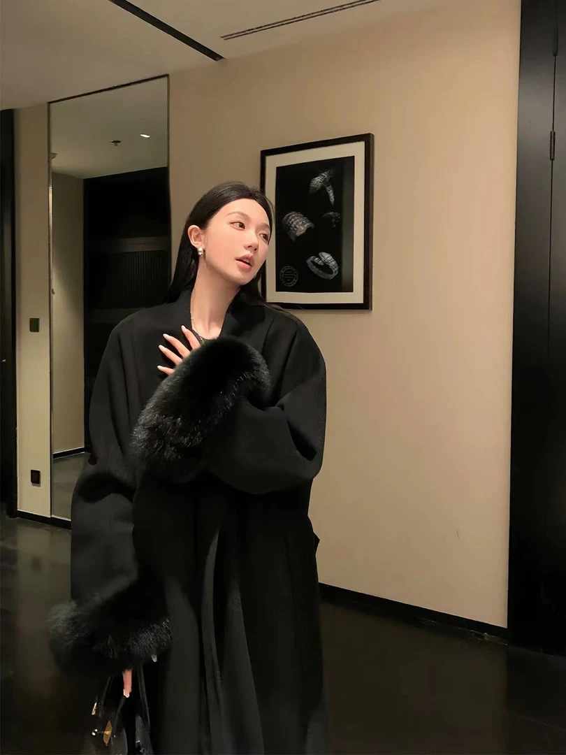 【孤品专拍链接】219-339 春款大衣风衣气质网红时尚百搭