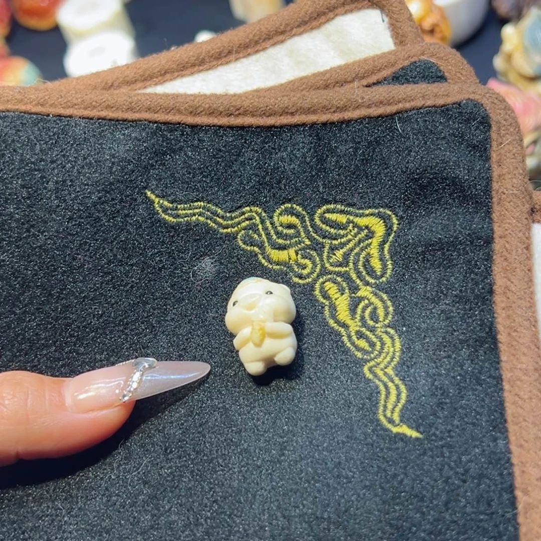 鹿骨把件鹿骨鹿角