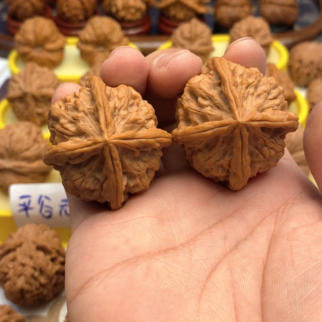 吊坠文玩核桃42尺 全品玉玺正四棱 56