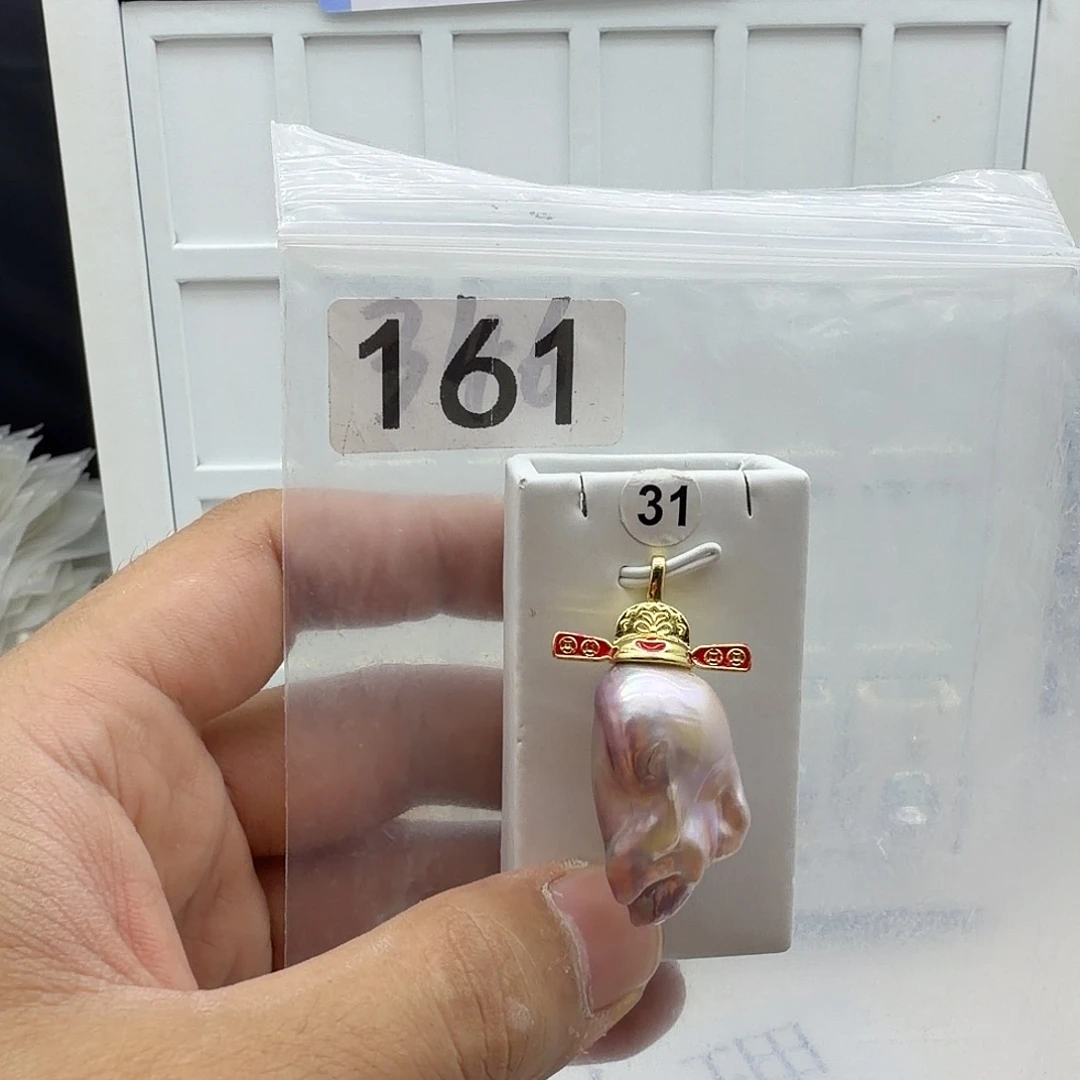 合金淡水珍珠颈饰