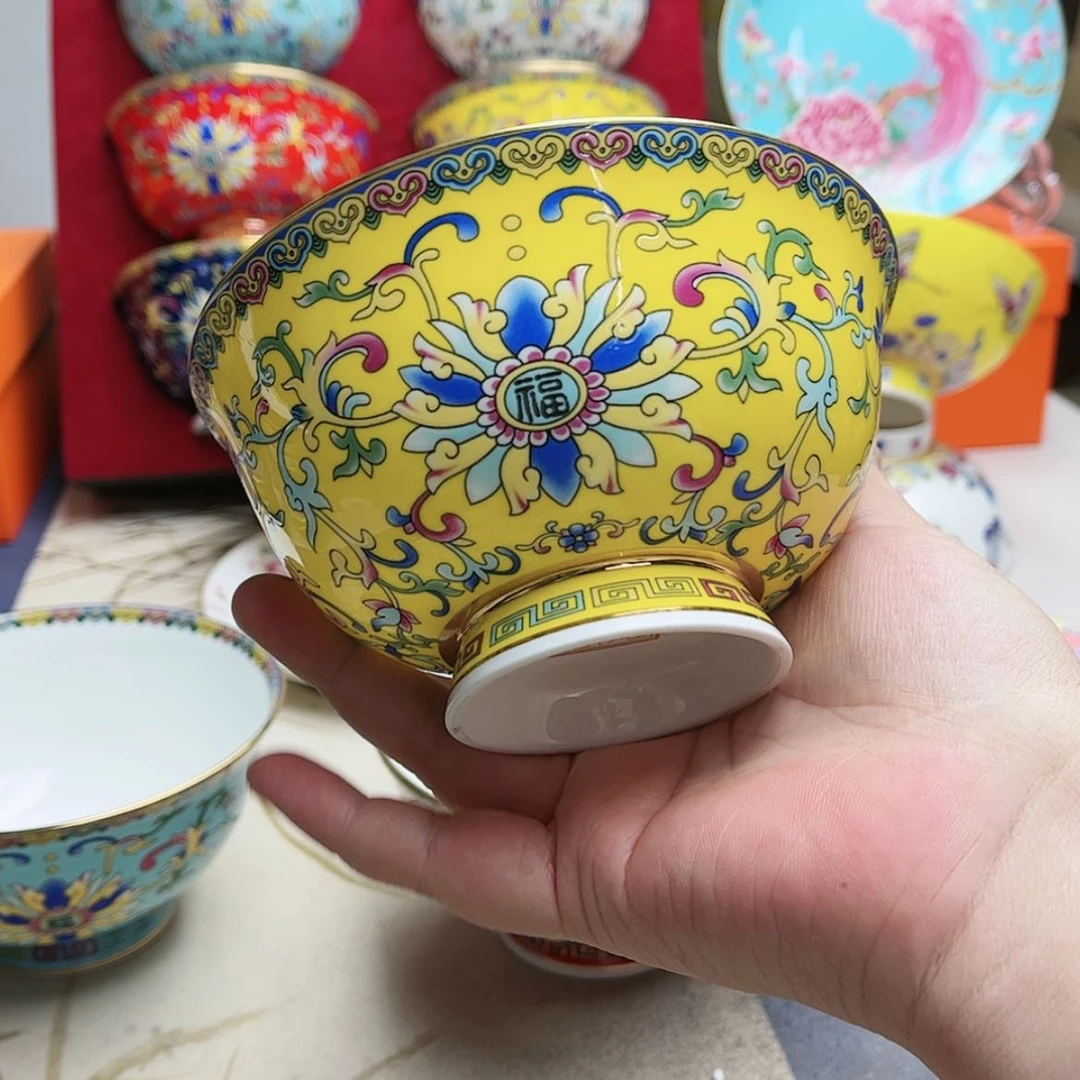 【闪购商品】珐琅善***。5英寸6黄。。。。。。。