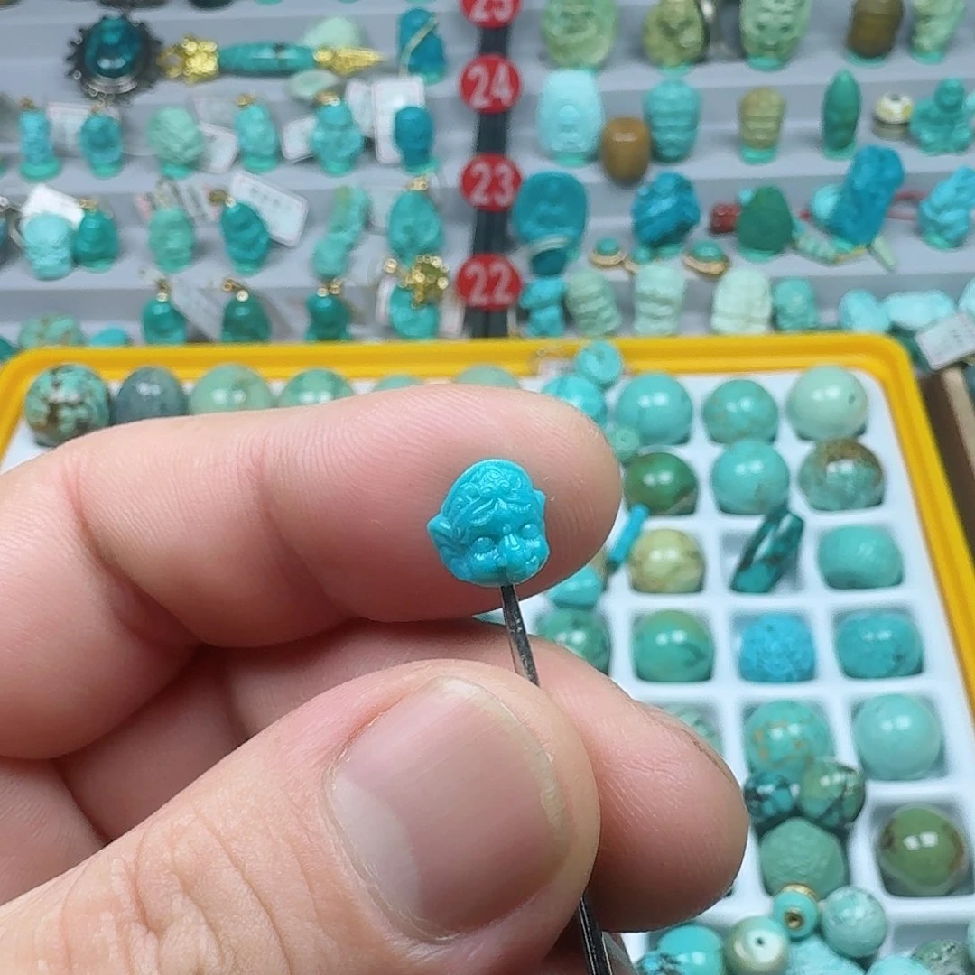 绿松石未镶嵌配饰
