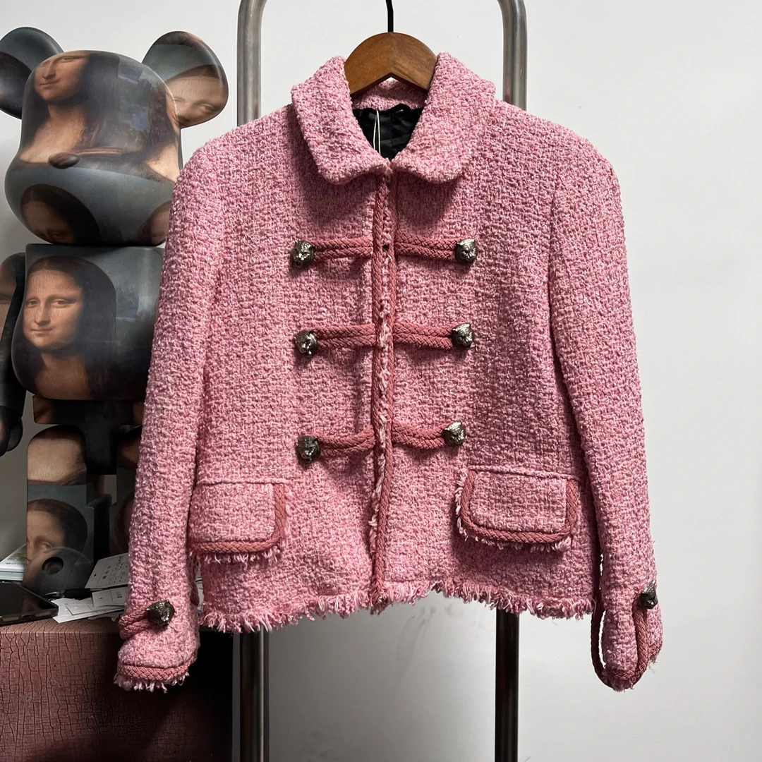 99新 GUCCI/古驰 小香风外套 K0711 尺码：42 衣长52 胸围46