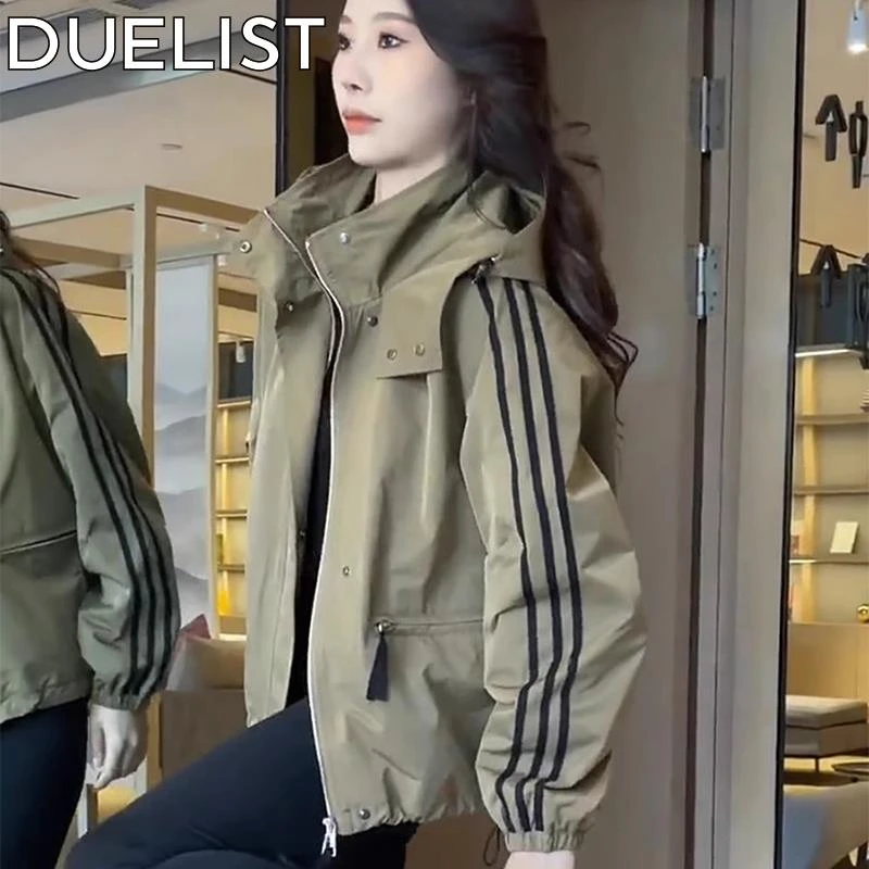 DUELIST休闲百搭工装外套爆款冲锋衣韩版宽松夹克运动棒球服上衣