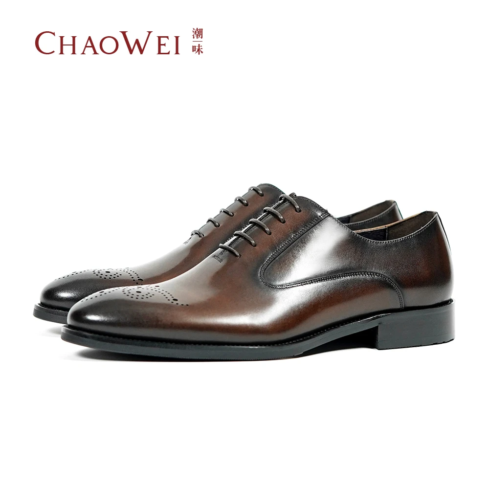 源头工厂现货商务正装职场时尚休闲雕花男士牛津鞋N308-LV3