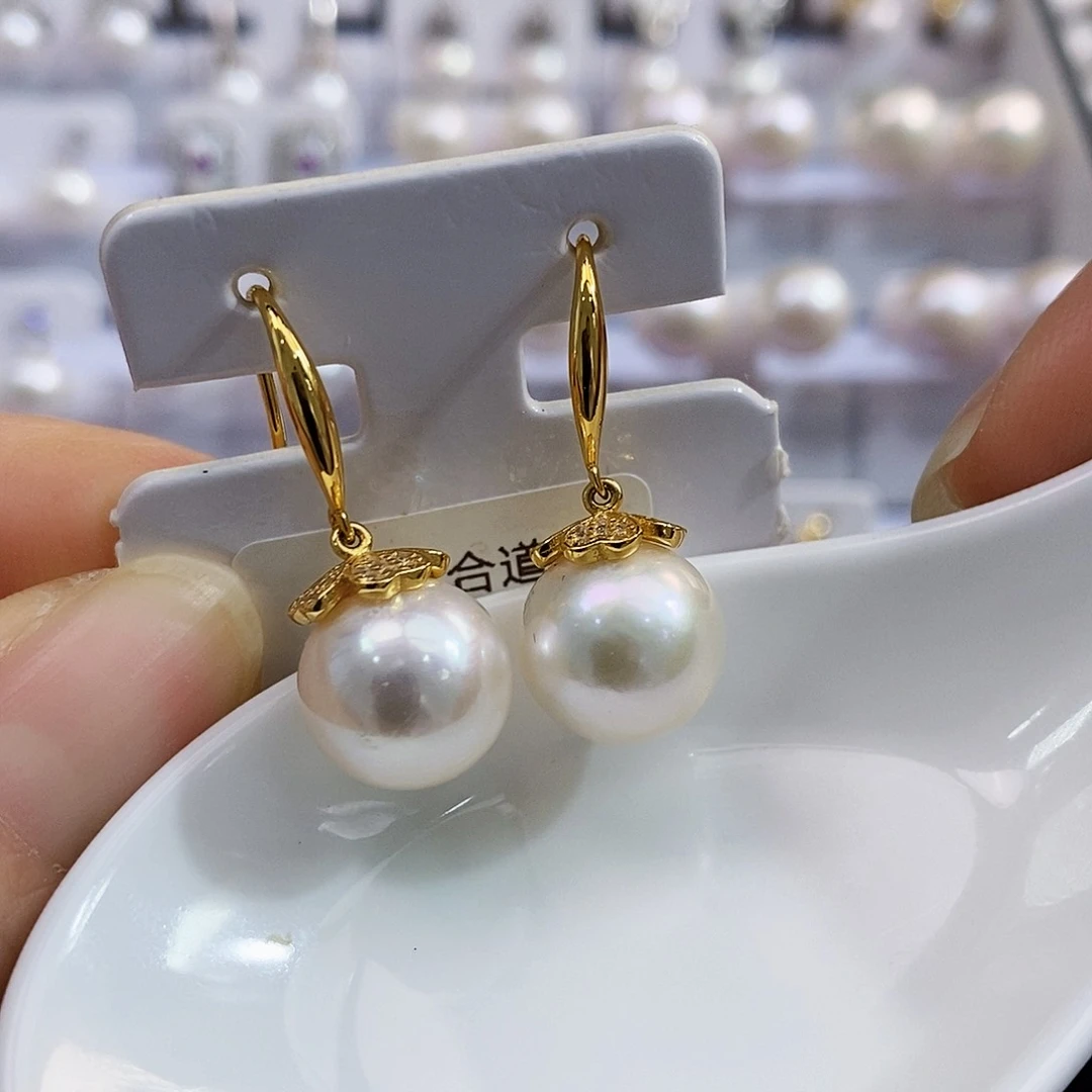 银S925镶嵌特价秒孤品库存淡水珍珠设计款淡水珍珠