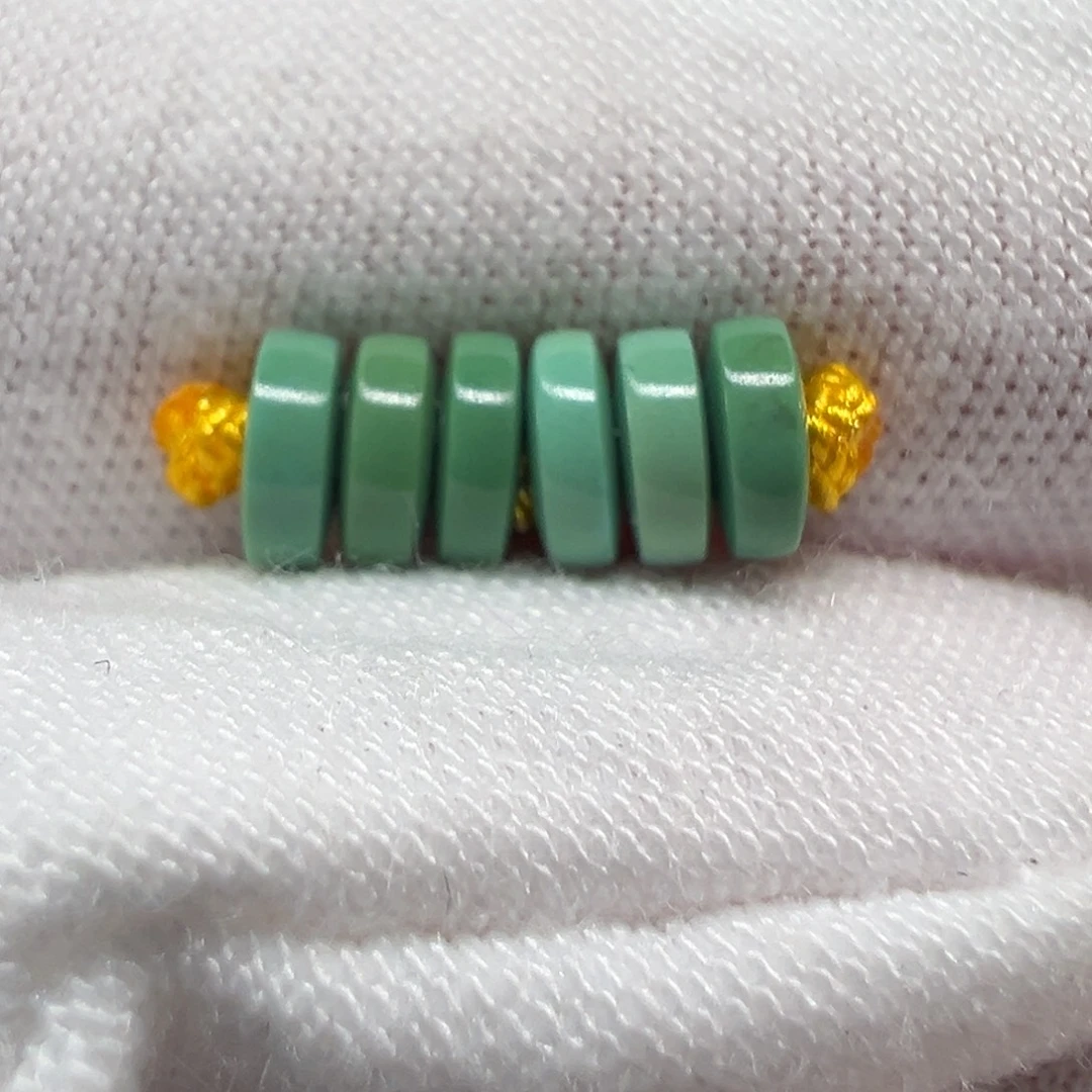 绿松石未镶嵌配饰直径5.1