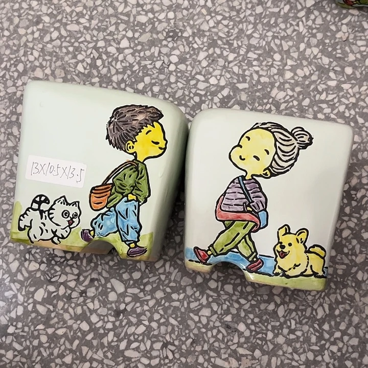 紫砂花盆粗陶材质多肉花盆