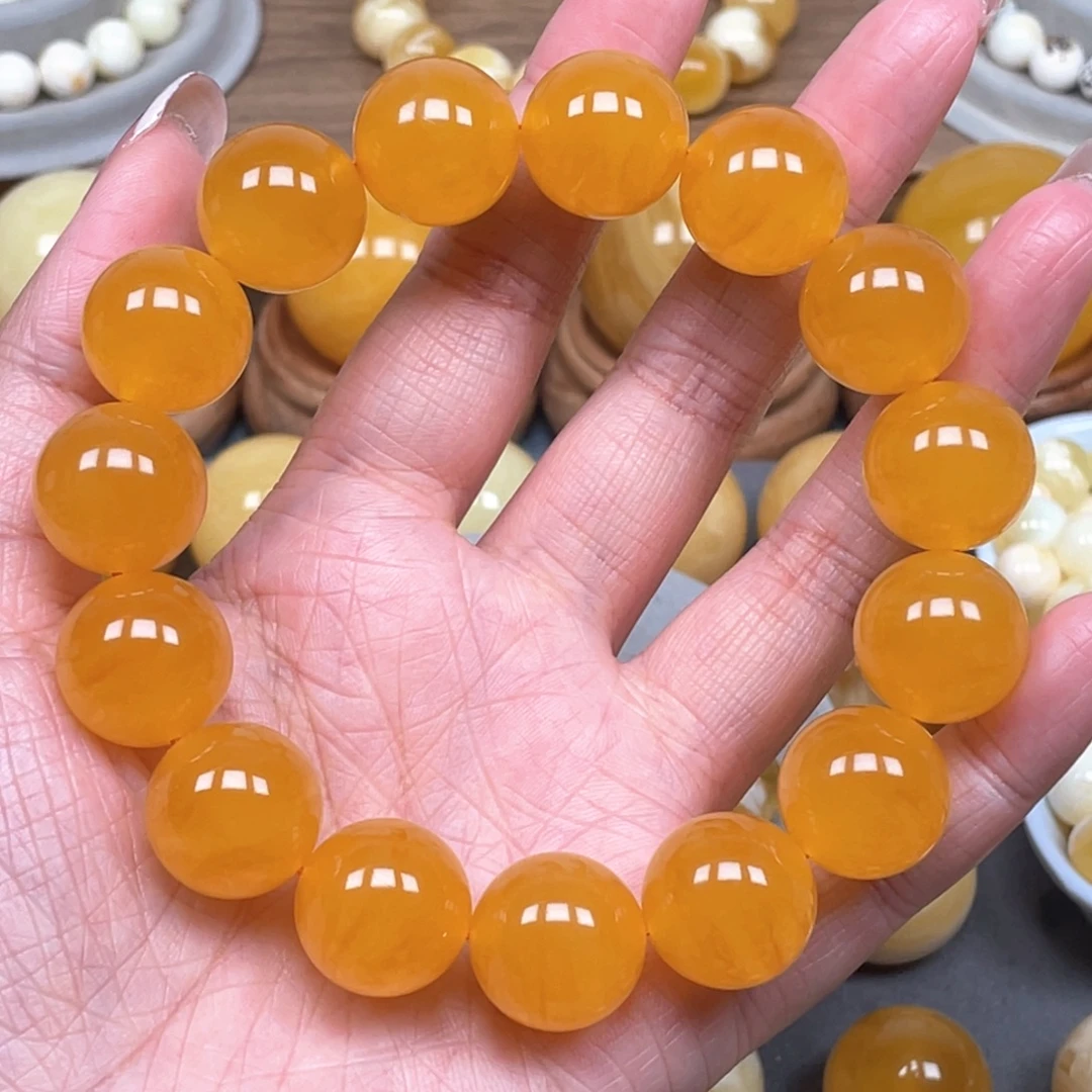 珞***馆裸石琥珀未镶嵌天然