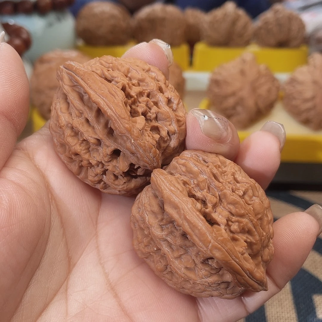 吊坠文玩核桃虎头40.5尺