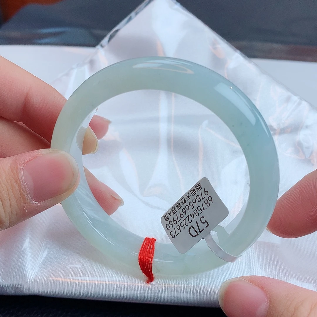 翡翠手镯未镶嵌天然缅甸翡翠A货手镯