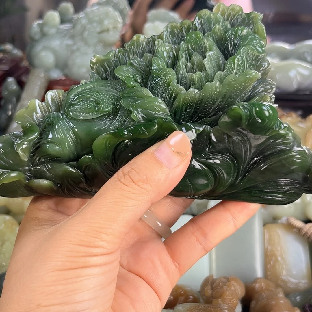 和田玉未镶嵌发饰