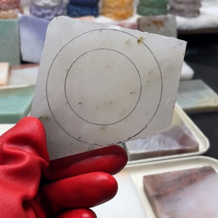 石英质玉未镶嵌定制