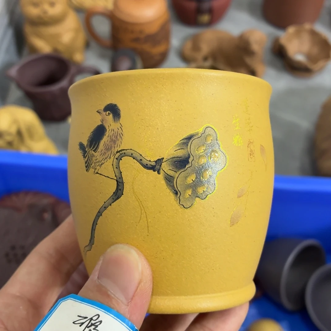 茶杯紫砂瑕疵不退不换介意勿拍