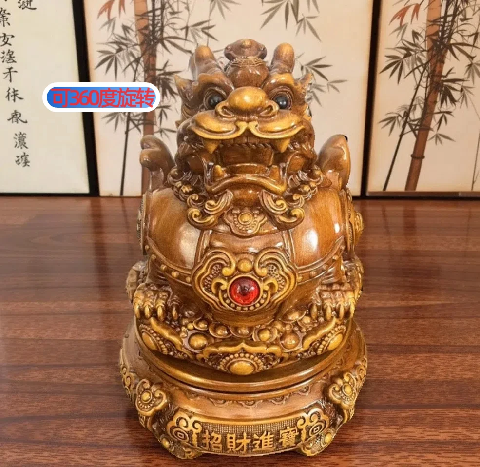 FM482貔貅 摆件长20高28cm适合客厅店铺办公室开业送礼