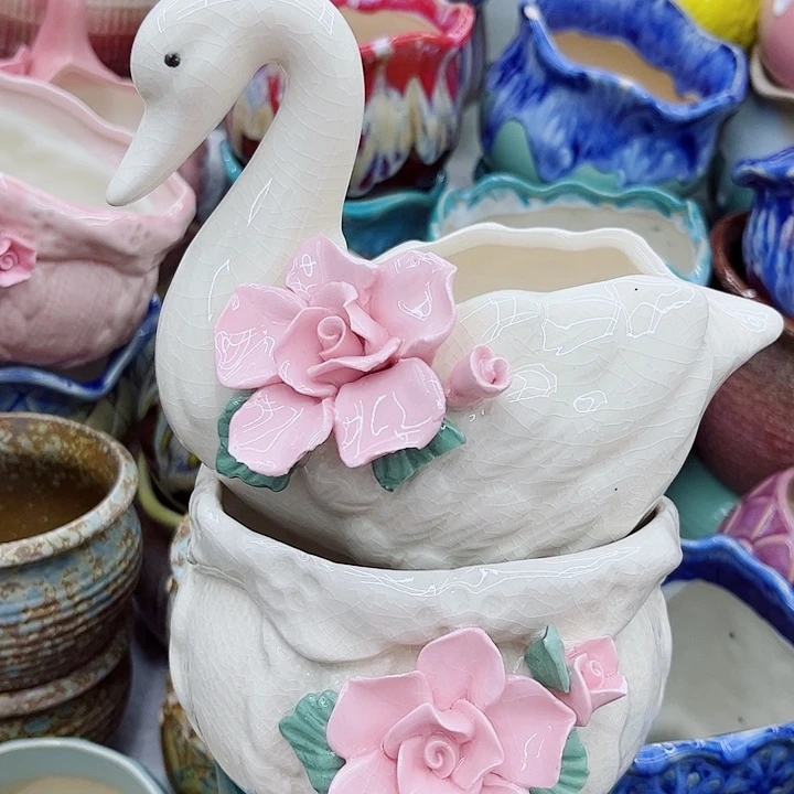 多肉绿植陶瓷花盆