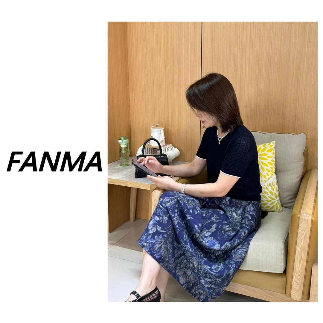 #花苞裙# 含亚麻显瘦设计半身裙 气质时尚百搭半身裙 F114-Q531