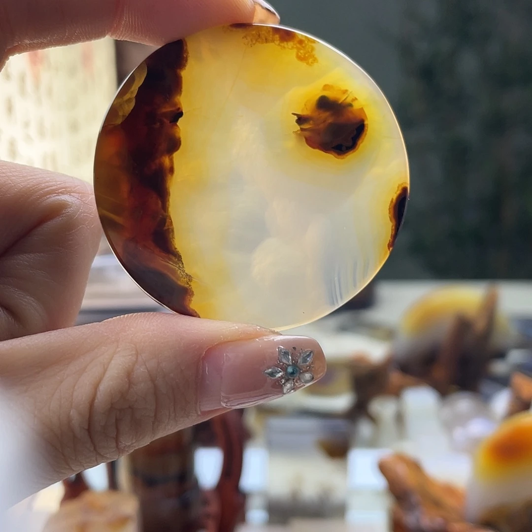 玛瑙/玉髓未镶嵌珠宝半成品