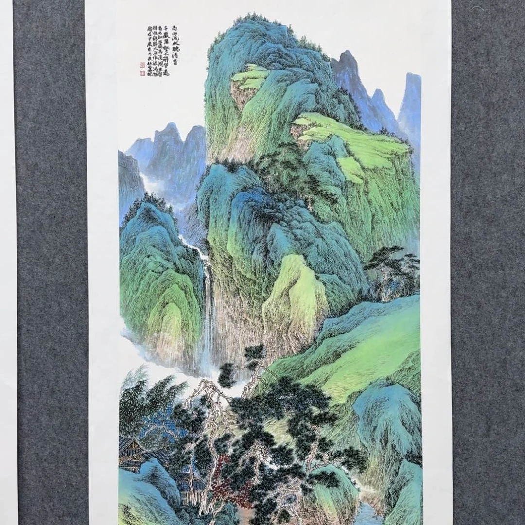 国画卫长林老师作品