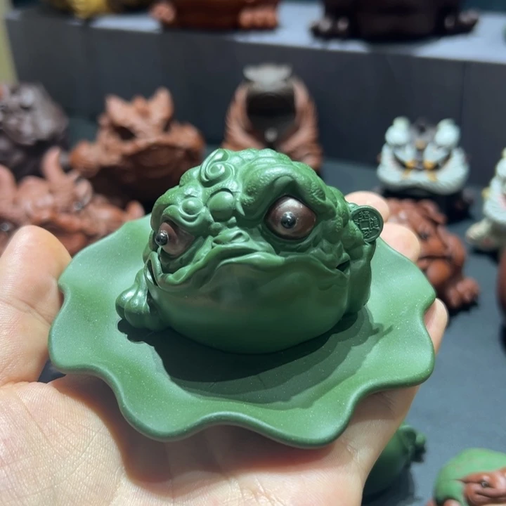 紫砂茶宠暖*`紫砂茶宠手里有钱加底座