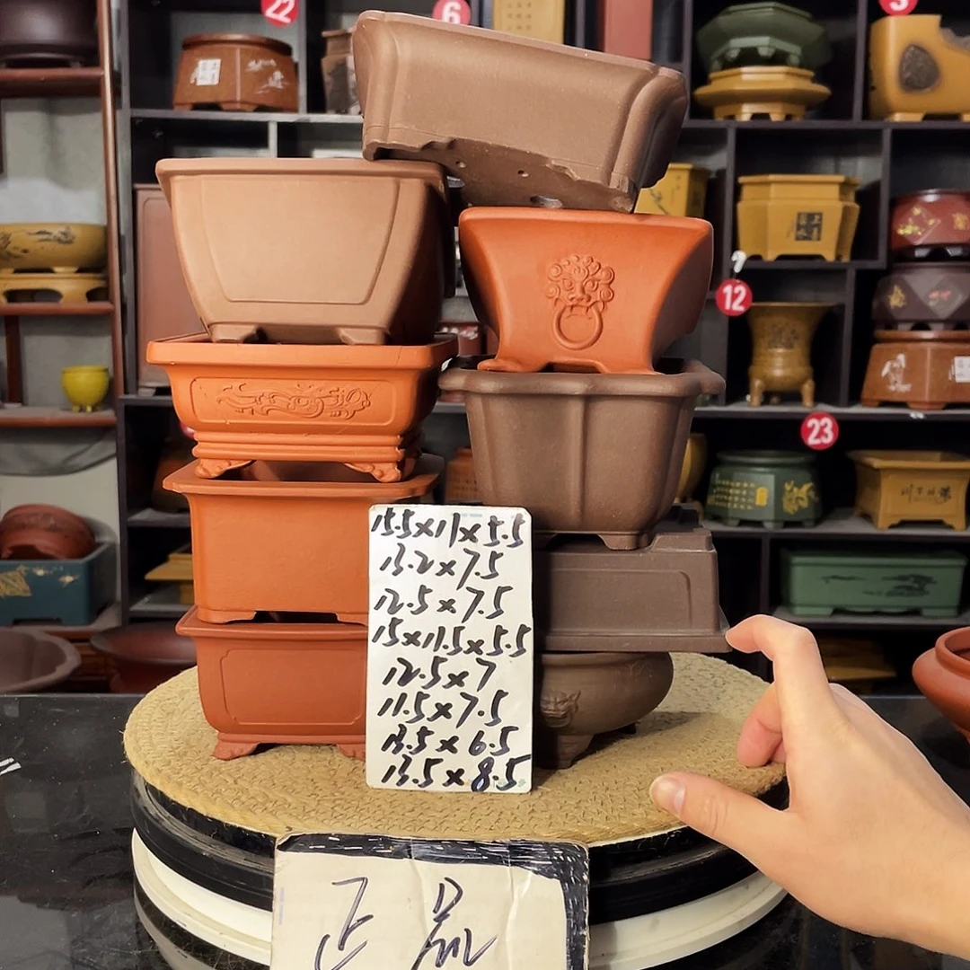 D-盆尚好紫砂花盆