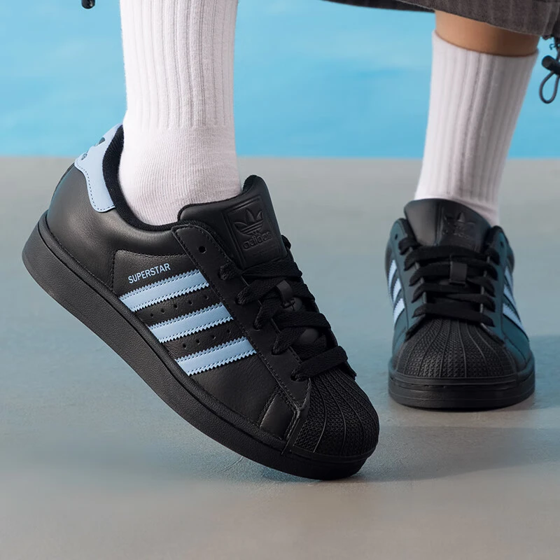 阿迪达斯Adidas男鞋女鞋三叶草新款贝壳头运动鞋休闲鞋板鞋JS1338