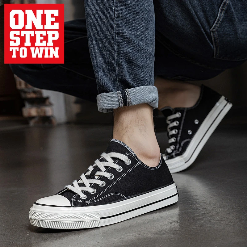 1970S版型经典男女同款低帮帆布鞋百搭透气春夏25261新款小白鞋