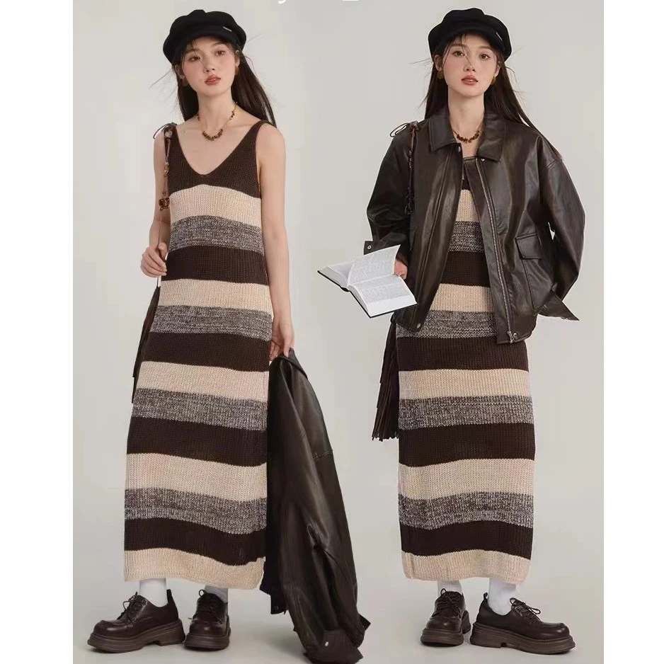 【ARONG阿荣家】背心裙80991-卡色-F