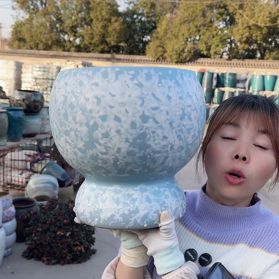 王嫂花盆1209-139高30口26