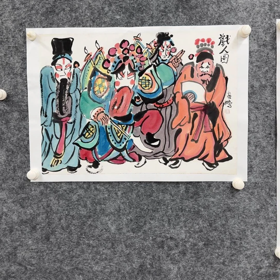 国画国画作品WJP老师
