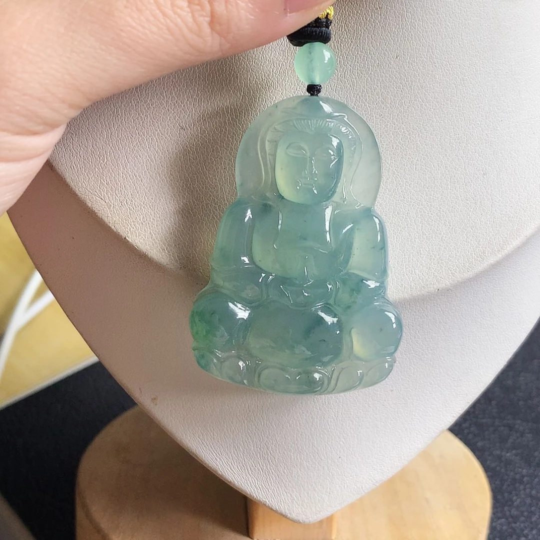 吊坠(不含链)未镶嵌翡翠观音