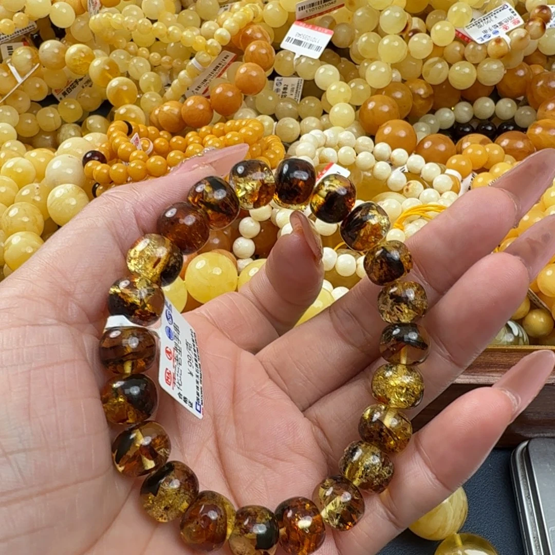 琥珀未镶嵌珠宝奇石