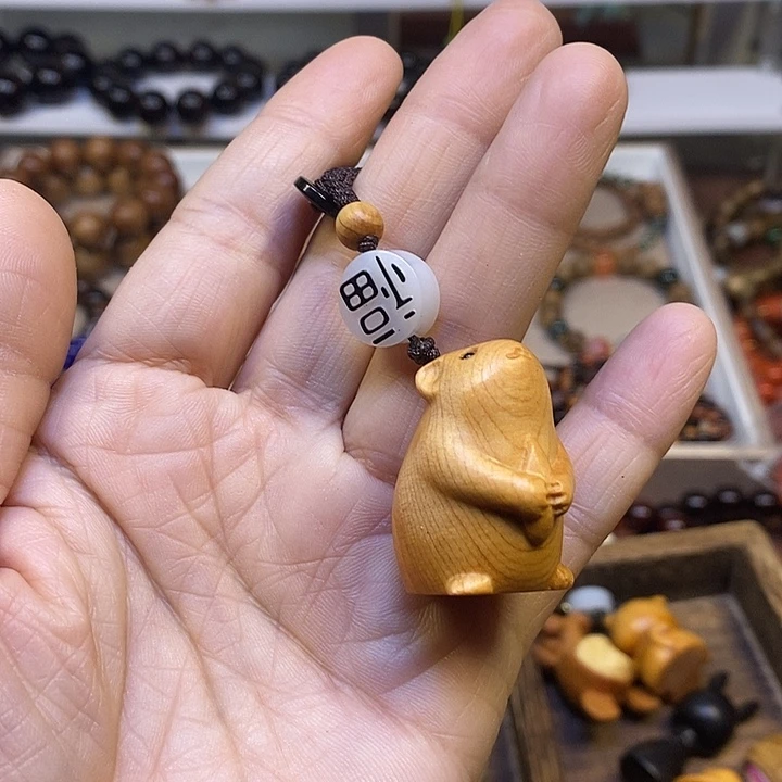 木小老鼠钥匙手机吊坠福利价