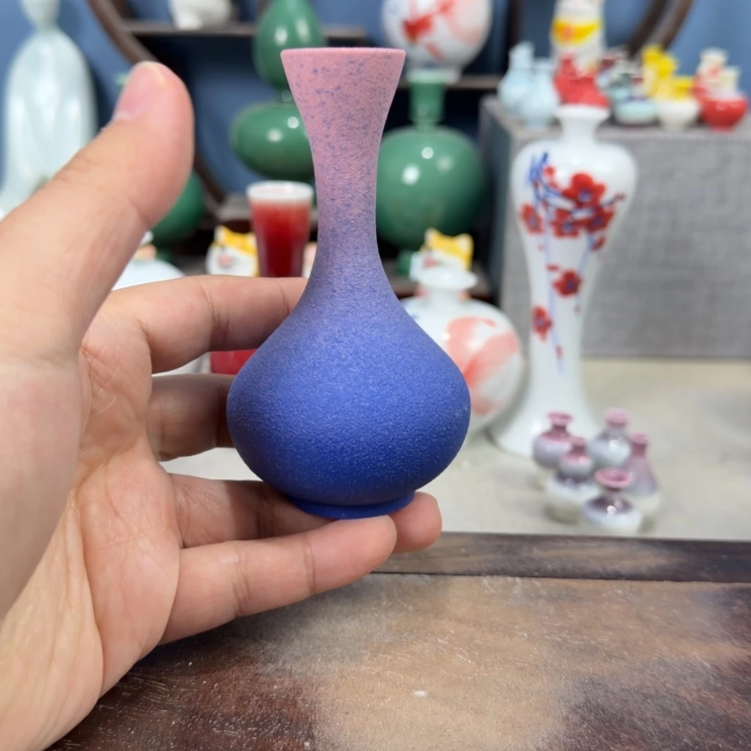 陶瓷手工小花器摆件