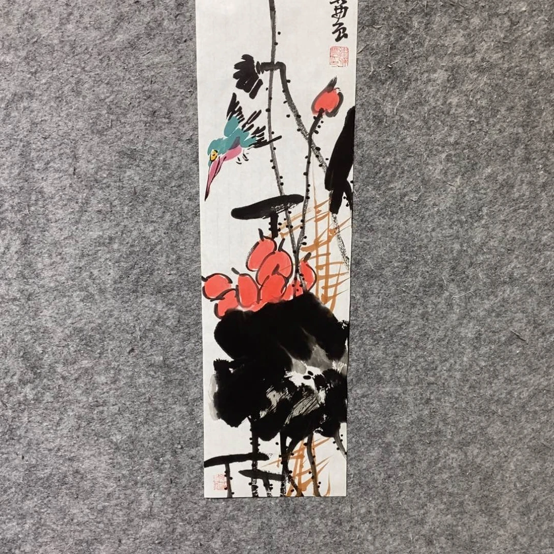 国画缪新农国画花鸟作品