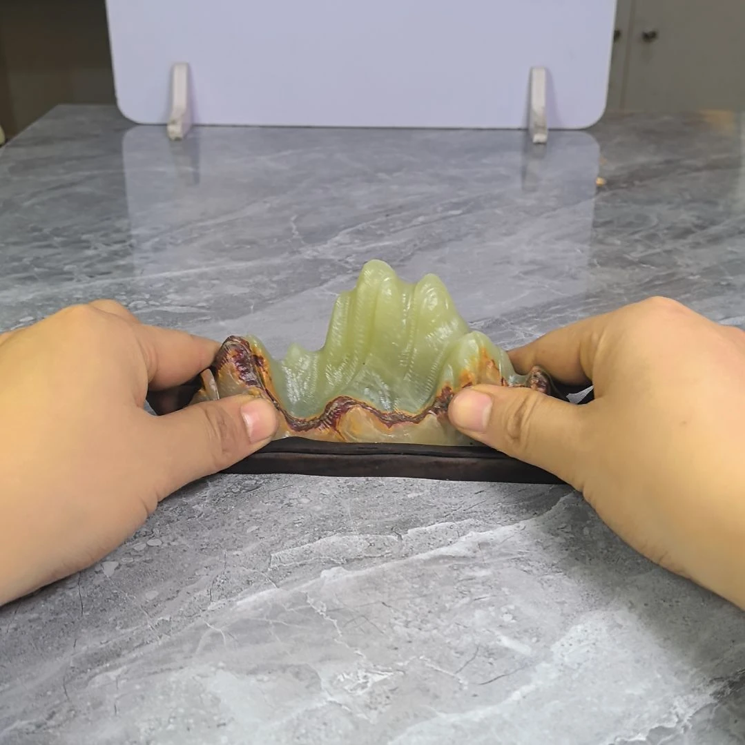 明***来灵璧石奇石摆件观赏石