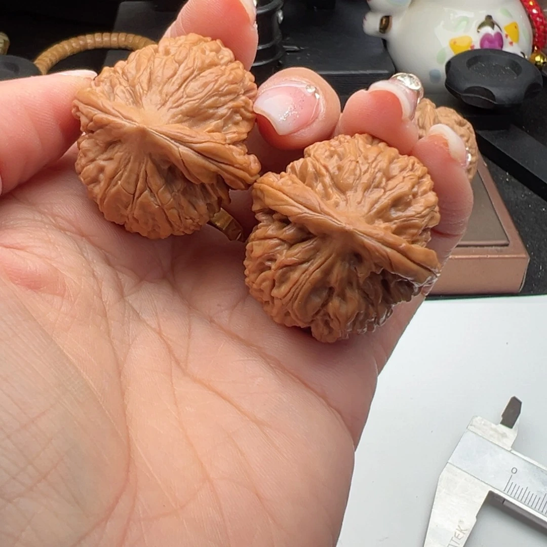 文玩核桃把件莲花35