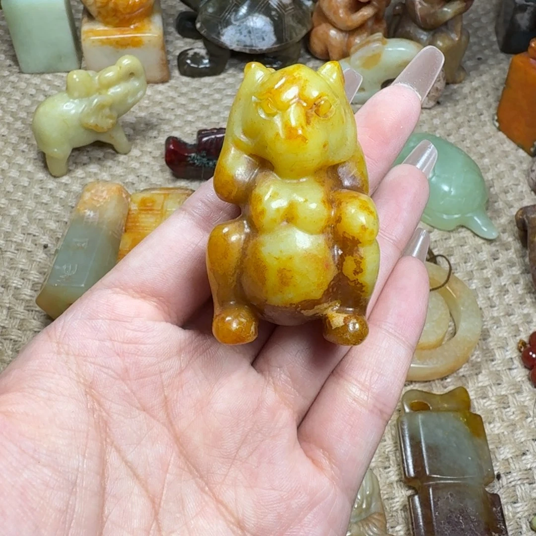 白玉菩提吊坠挂件