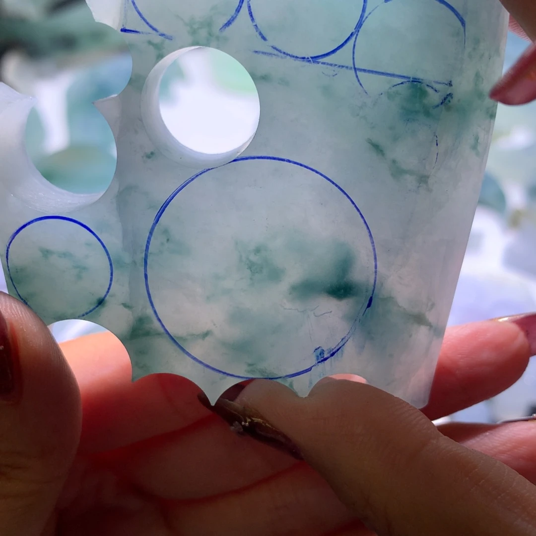 定制翡翠未镶嵌白**飞福利分单