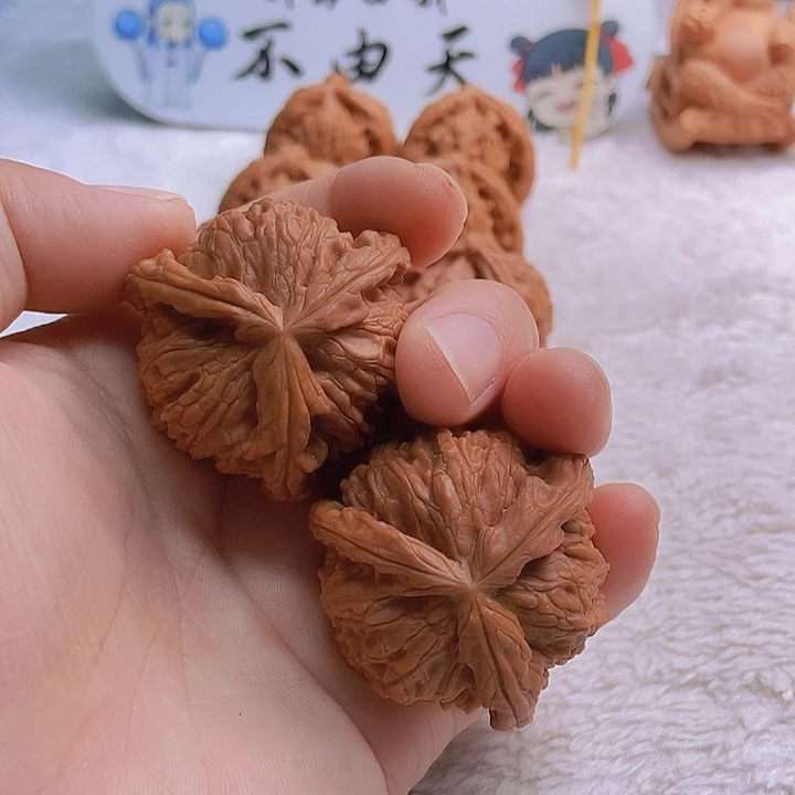 吊坠文玩核桃灶****)三棱