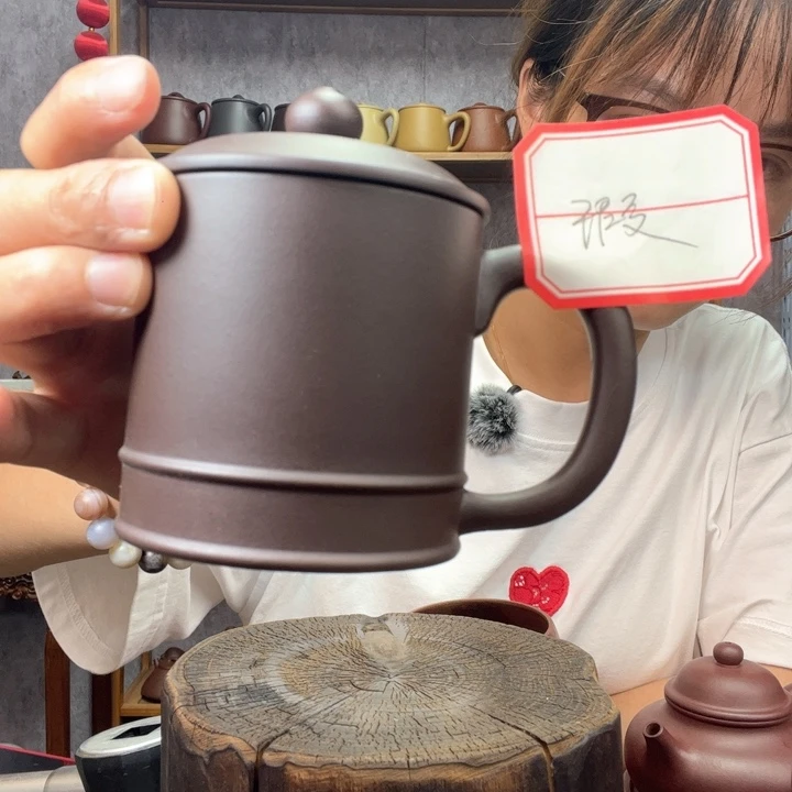 茶杯紫砂原矿紫砂杯