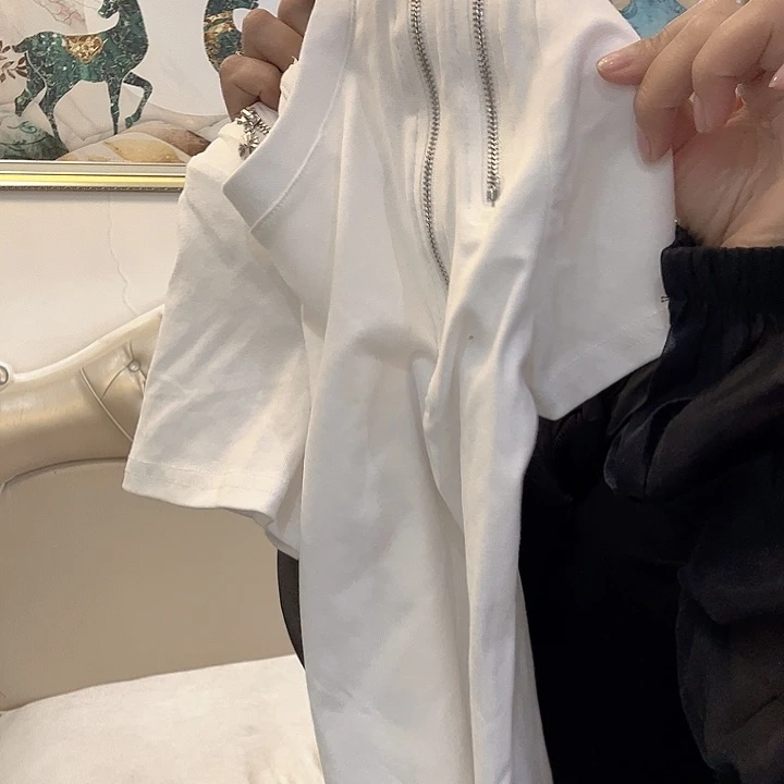 ?***?白色T恤背心白色