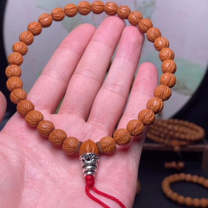 手串桃核9.5玉龙脊手持