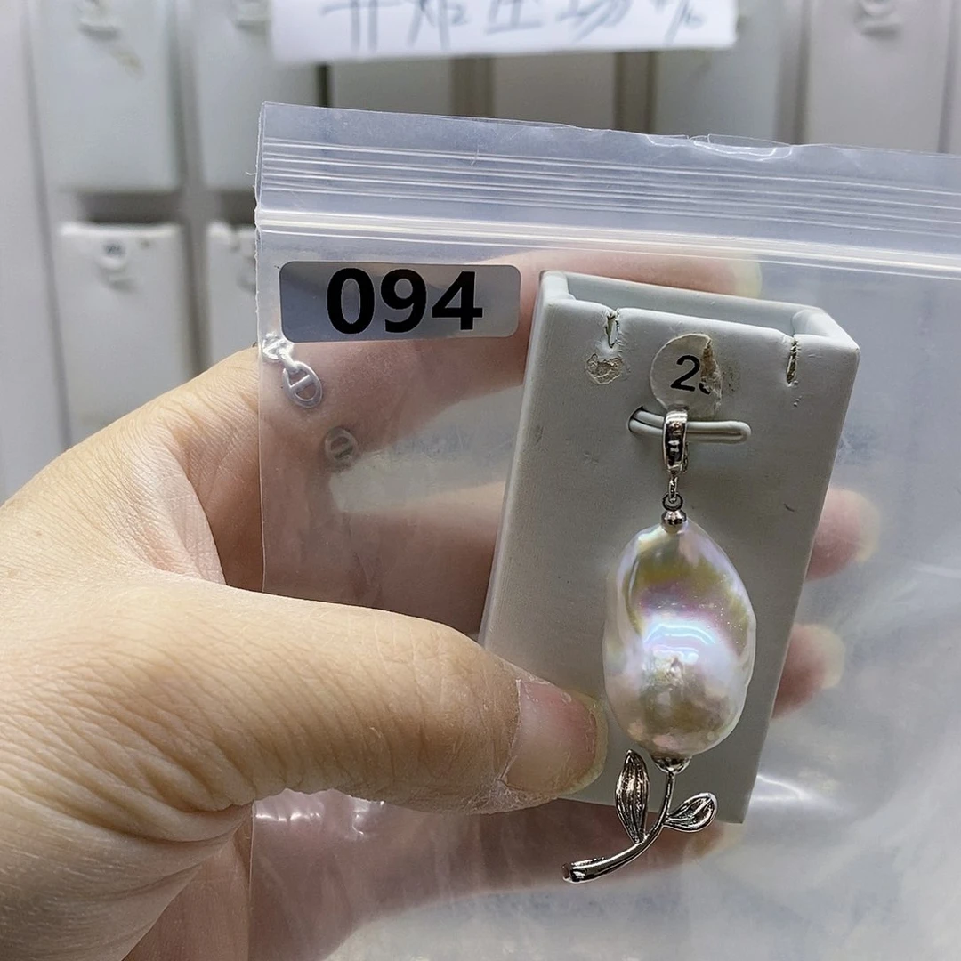 颈饰合金淡水珍珠